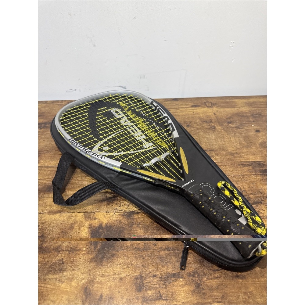 HEAD Intelligence i.185 Racket Ball Racket - 3-5/8 Grip With Case
